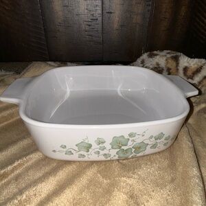 Corning Ware Green Ivy 1QT Casserole Dish